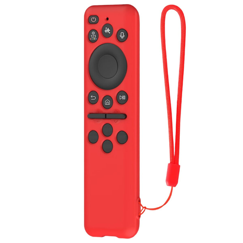 Antidust Silicone Remote Cover Full Body Protections Nonslip Textures Shock Absorbing For Bn5901432a/Bn5901480l Red 4851916279013