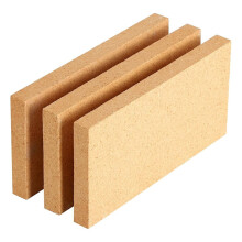 Hochtemperatur-Feuersteine bis 1650 C für Pizzaöfen, Holzöfen und Schmieden – 23 x 11,5 x 2 cm, 3er-Pack