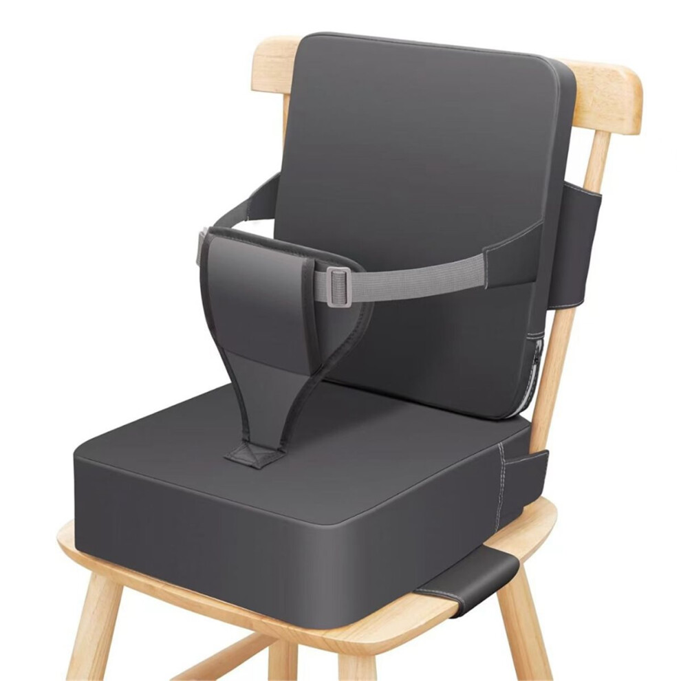 Booster Seat for Kitchen Chair - Toddler Booster Seat for Dining Table - Dining Seat with Adjustable Straps-image-OPC-PNBM95M-NEW