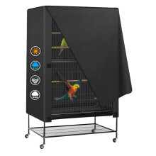 Bird Cage Cover - Bird Cage Covers for Night Heavy Duty & Waterproof, Fade- Pet Bird Cage Cover Accessory