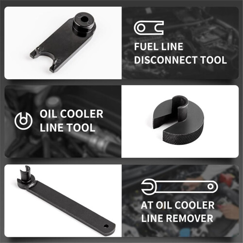 26PCS Line Disconnect Tool Set, Master Quick Disconnect Kit with AC & Line Pliers, Spring Lock Tools 1