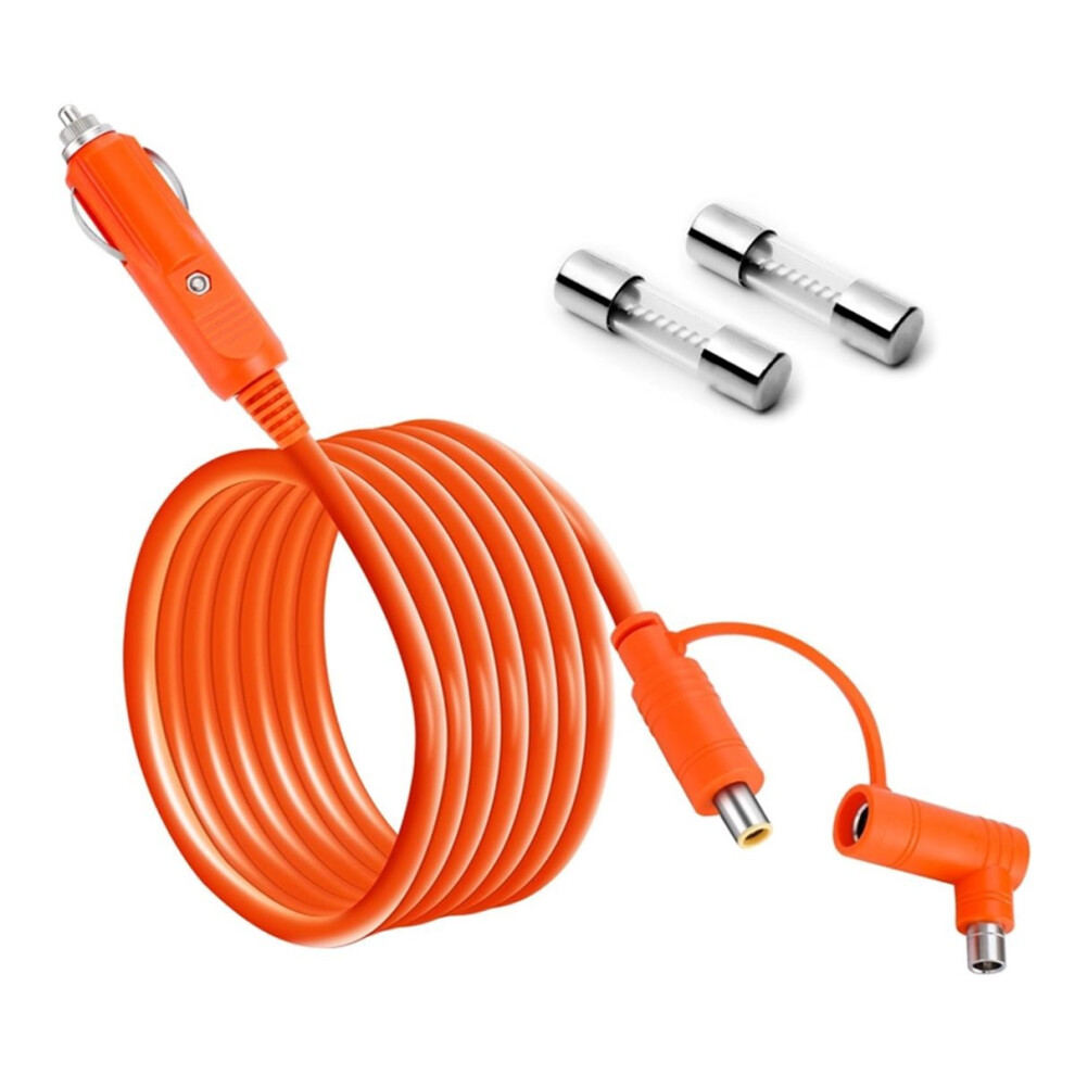 14Awg Car Charging Cable 2M For Portable Power Station Explorer 3000 2000 1500 With Dc7909/8020 Plug 4851916293767