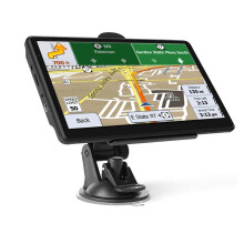 Tragbares 7-Zoll-Autonavigationssystem mit 256 MB + 8 GB HD-Satellitennavigationskarten für Kanada und Mexiko