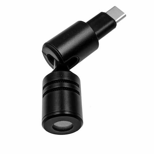 Portable Mini Microphone 3.5mm Stereo Type-C Flexural Bendable Wireless Mic for Phone Cameras Computer Laptop PC 2