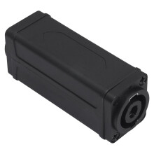 4-pins NL4FC Speakon-koppelingadapterverlenger voor luidsprekerpaneelmontage, rechte connector