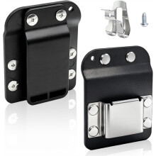 1 Pcs Drill Holder for Tool Belt + 1 Pcs Drill Clip, Tape Measure Holder Clip, 2 in Belt Hook for Cordless Drill