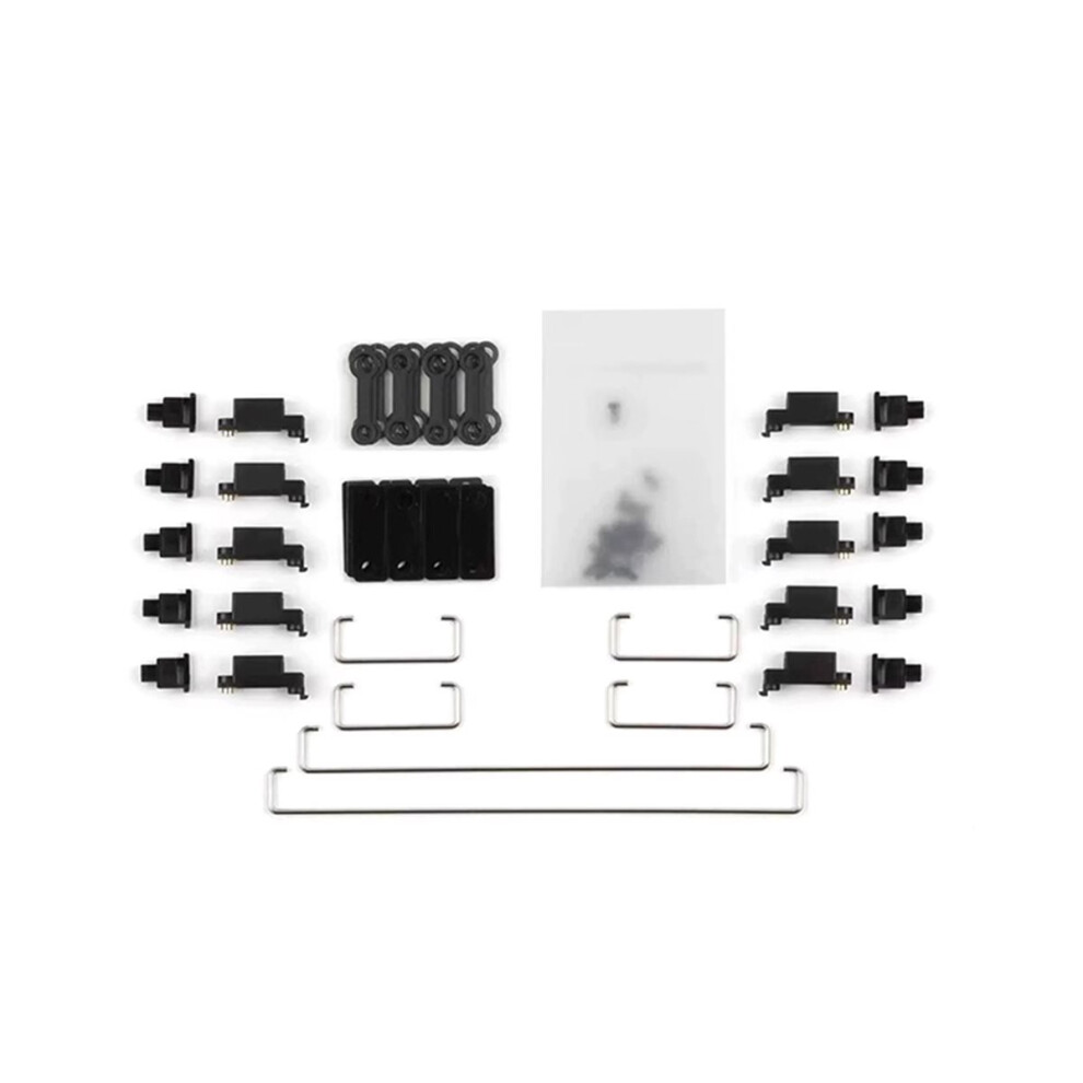 Pcb Screw In Pcb Mounted Stabilizers For Mechanical Keyboard Diy Hot Swap Pcb 60% 80% Layout For 7U Spacebar Black 4851916294733