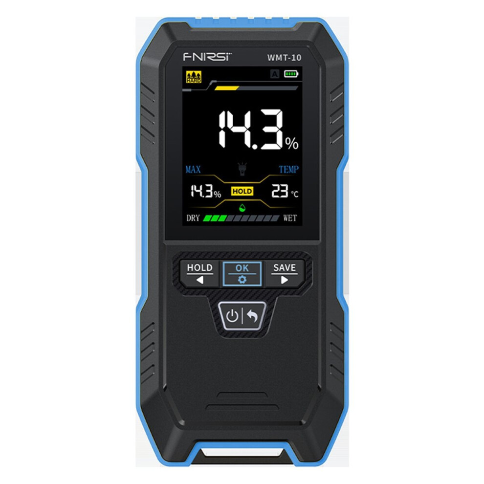Inductive Wood Moisture Meter Hygrometer Non-Contact Timber Damp Wall Detector Non-Destructive Humidity Tester 4851916286059