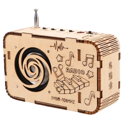 88-108MHZ DIY FM Radio Model STEM Kit Experiment Tool Science Toy ...