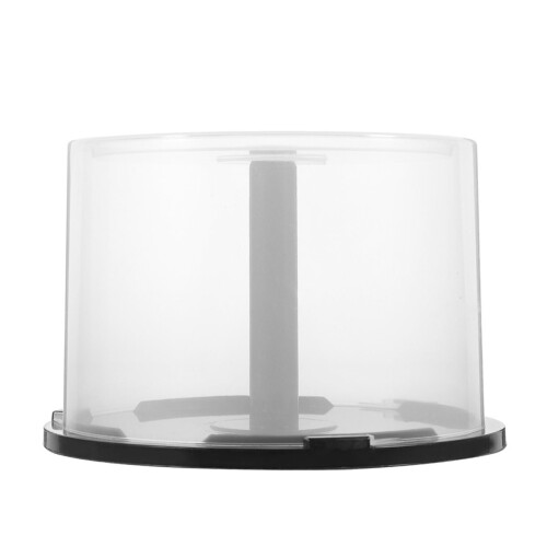 1pcs Large Capacity CD/DVD Storage Container Clear Plastic DVD Holder Compact Disk Organizer Space-Saving Design 2