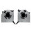 Ventoinha de resfriamento para CPU e GPU de notebook gamer Legion 5 Pro-16ACH6H R9000P Y9000P 2021 de 16 polegadas 1