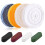 Kit com 8 discos de polimento de 6 polegadas para esmerilhadeira de bancada, furo de 1/2", com 4 pastas de polimento e barras de brunimento. 1