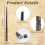 (White) 12pack Halloween Decorations-floating Candles With Magic Wand Remote Control 2