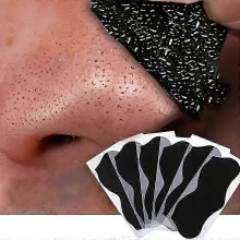 (50PC-Black) 10/50/100p Blackhead Nose Strips - Easy To Use, Cleans Pores, Smooths Skin, Deeply Removes Facial Blackheads