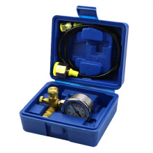 Pressure Test Kit Hammer Nitrogen Charging Accessories 3Piece Kit 010 MPa Digital Pressure Gauge 1400 PSI 2 Pcs
