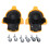 Knee Creeper with Casters, 360 Roll, Yellow, ABS Material 3