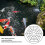 20 Set Pond Fish Protector Net 6 Angle Plastic Floating Fish Cover 5