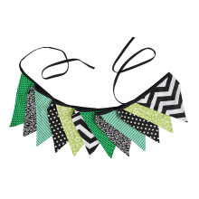 Halloween Thanksgiving Triangular Pennant Banners-Black Green