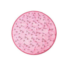 (Pink) Interactive Cat Hunting Hood Toy Mat, Pet Cats Entertainment Toy Fun Tunnel Pad Toy Gifts for Cat Lovers