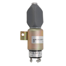 Náhradné diely solenoidu paliva pre náhradný diel Cummins Generator Set, zastavovací solenoid, efektívny mechanizmus, odrezaný solenoidový