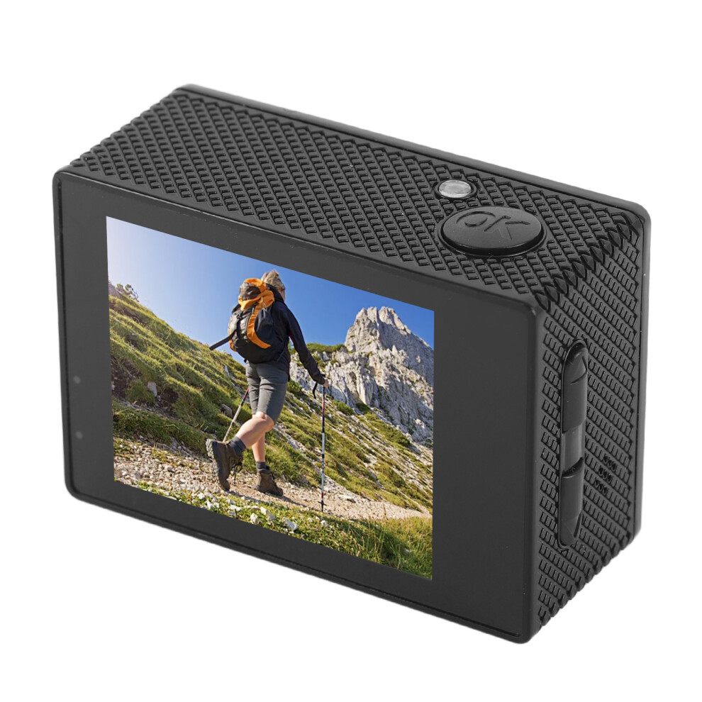 4K Hd Cycling Camera 2.0" Screen Rainproof 170 Wide Angle 3121364234140
