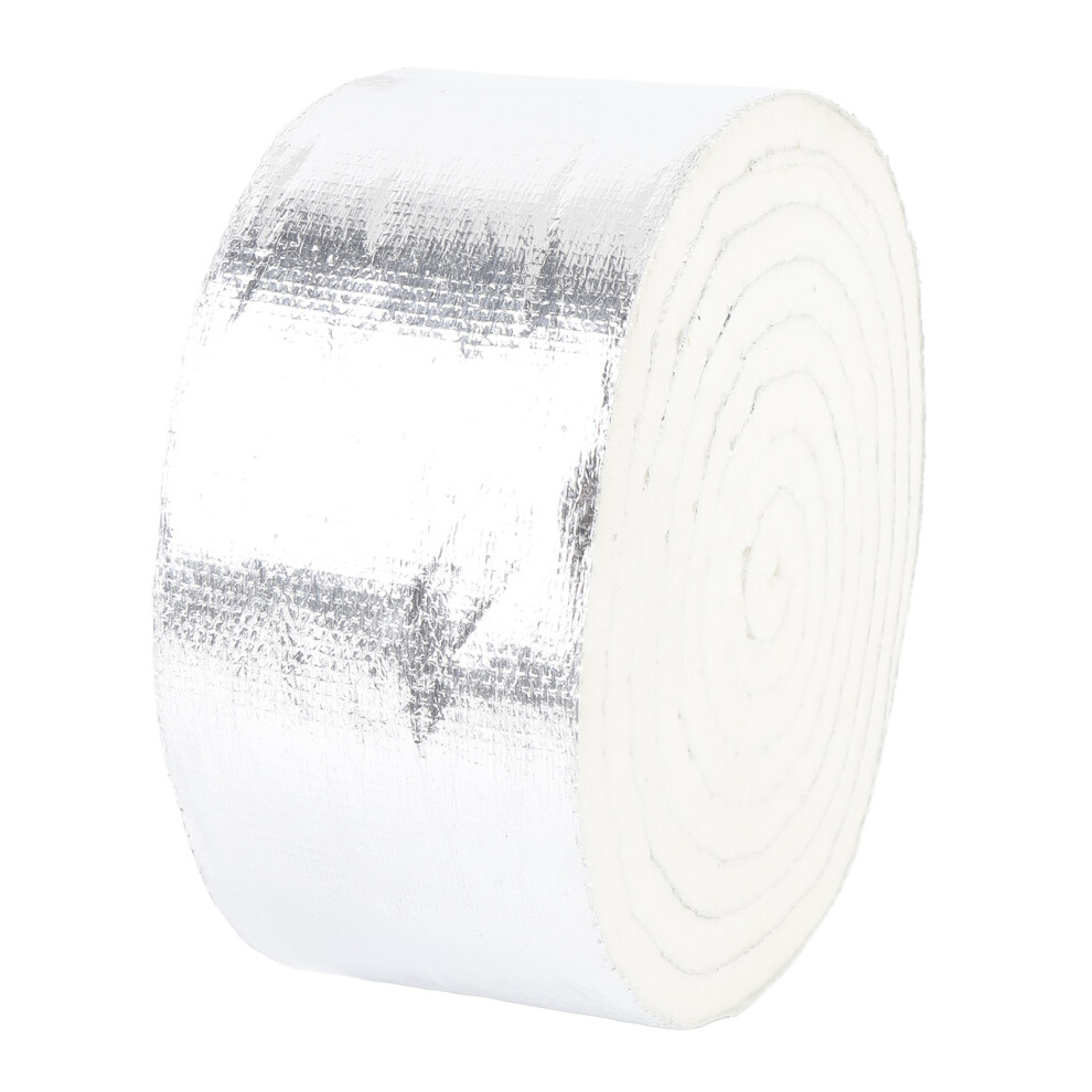 Heatproof Aluminum Foil Tape 1000C Insulation Pipe Wrap 3.94In X 0.47In X 10.82Ft 4981364235320