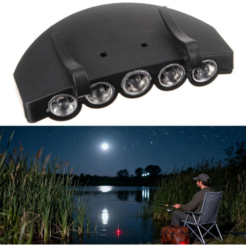 LED Flashlight On The Cap Lightweight Hat Light For Crafts Versatile Cap Mounted Light For DIY Projects 2