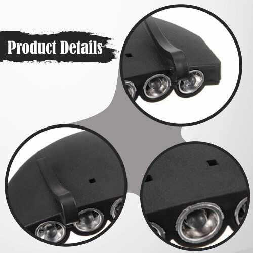 LED Flashlight On The Cap Lightweight Hat Light For Crafts Versatile Cap Mounted Light For DIY Projects 1