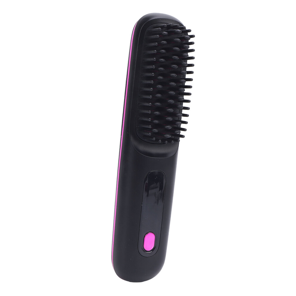 Cordless Ionic Hair Straightening Comb, 2000mAh Battery, Travel-Friendly