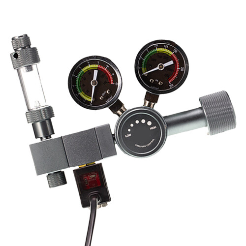 Aquariums CO2 Regulator With 2 Stage-CGA320 electromagnet