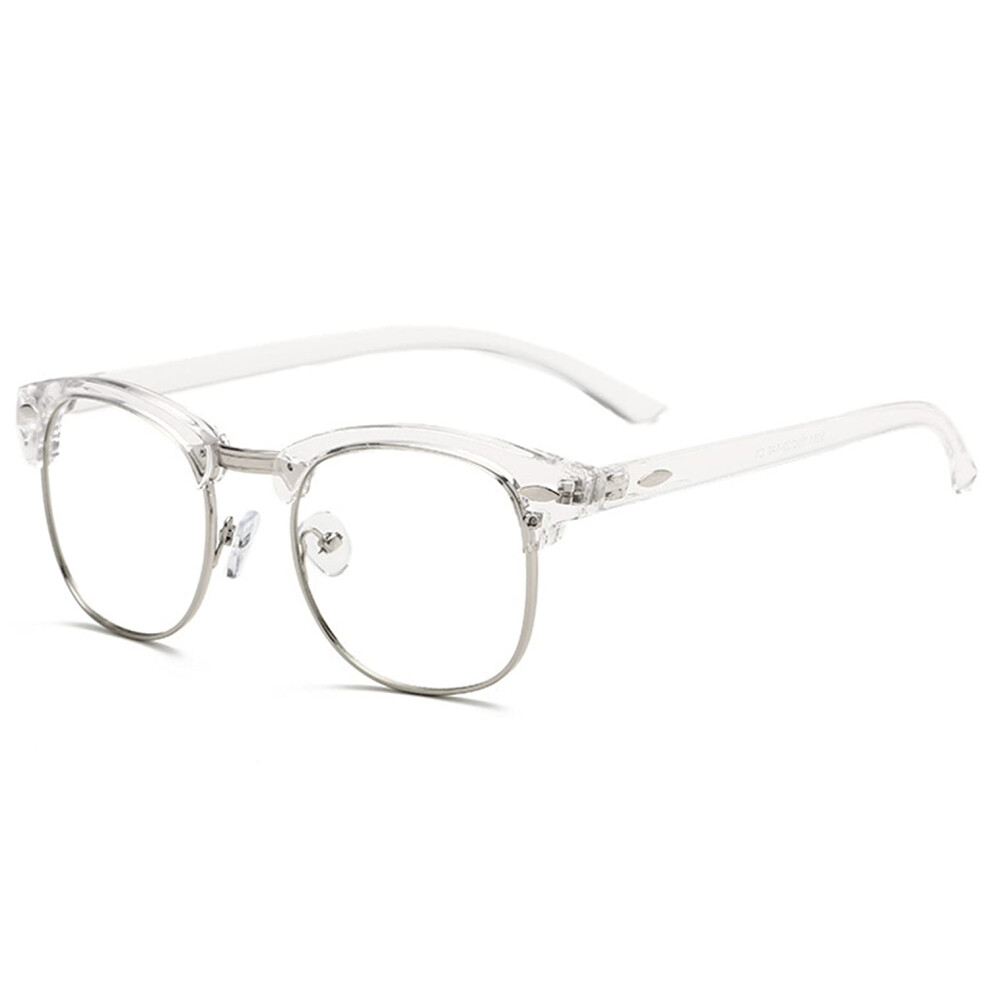 Blue/Light Blocking Glasses For Computer Eye Strain Computer Gaming Glasses Anti Ray Uv400 Clear Lenses