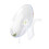 Permanent Hamster Running Wheel Stable Dish Shape Quiet-White 1