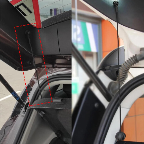 Trunk Lid Rope Compatible With 20132019 Car Parcel Shelf Clips Boot Strap String 1
