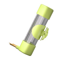 No Drip Small Animals Water Bottle Automatic Water Feeder-Green