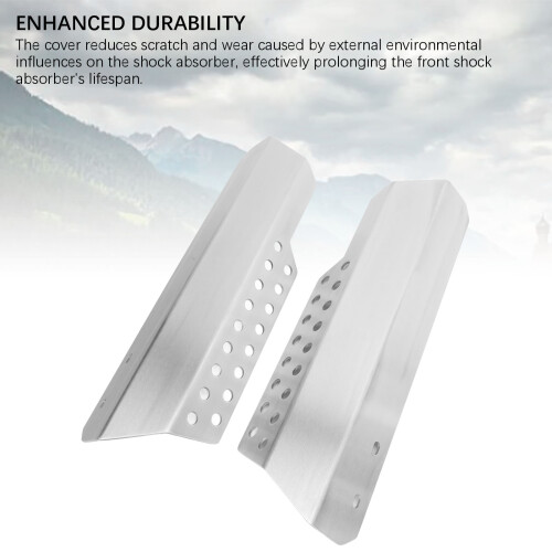 Front Fork Shock Absorber Cover for Scrambler 400X/Speed 400/T4 Silver 2