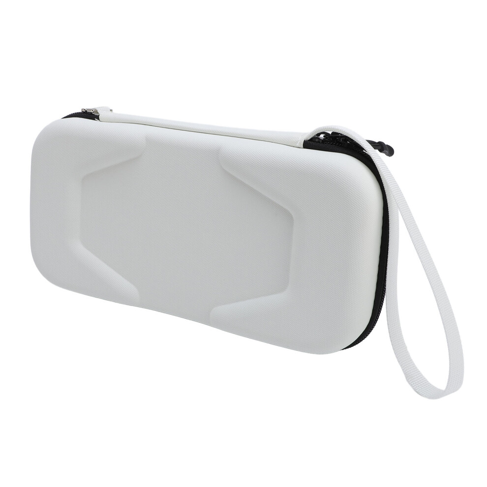 Game Console Hard Shell Carrying Case 20 Card Slots Lightweight White 7891364235275