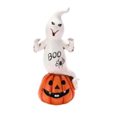 (BOO) Halloween Decoration Cute Ghost Figurine Collection Fashion Desktop Ornament