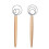 (Three laps * single lap) Traditional Danish Dough Whisk, Bread Dough Hand Mixer, Artisan Bread Baking Tool 1