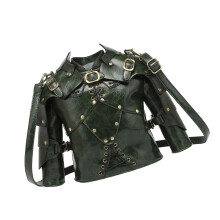 Armour Crossbody Shoulder Bag Novelty Armour Purses-Army Green