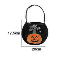 (style 5) Halloween Candy Bag Halloween Trick Or Treat Bags,tote Gift Bucket For Halloween Party Favor Supplies