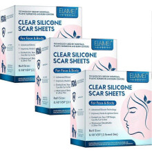 (3Boxes) Invisible Silicone Scar Sheets, Self-Adhesive Scar Cover Tape Reusable and Effective Skin Care Strips