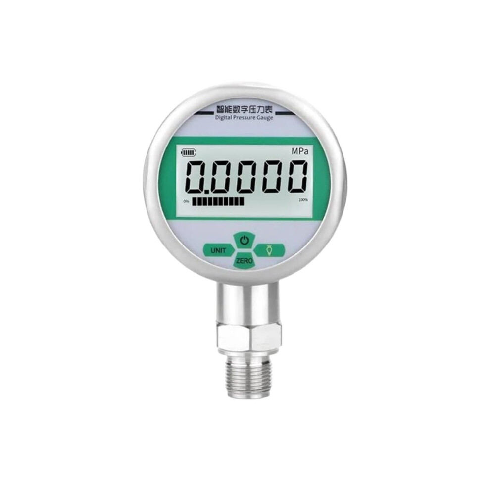 Digital Pressure Gauge 80Mm Dial 0.5% Fs 2Digit Display 0100 Mpa 5Unit Mpa/Kpa/Psi/Bar/Kg/Cm2 M201.5 Thread 9067246078911