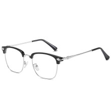 Auto Focus Glasses Autofocus Intelligent Zoom Anti Blue Light Presbyopia Unisex Silver