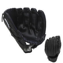 Baseball Glove For Kids 11.5 Inch PU Leather Batting Glove Softball Training Glove Black