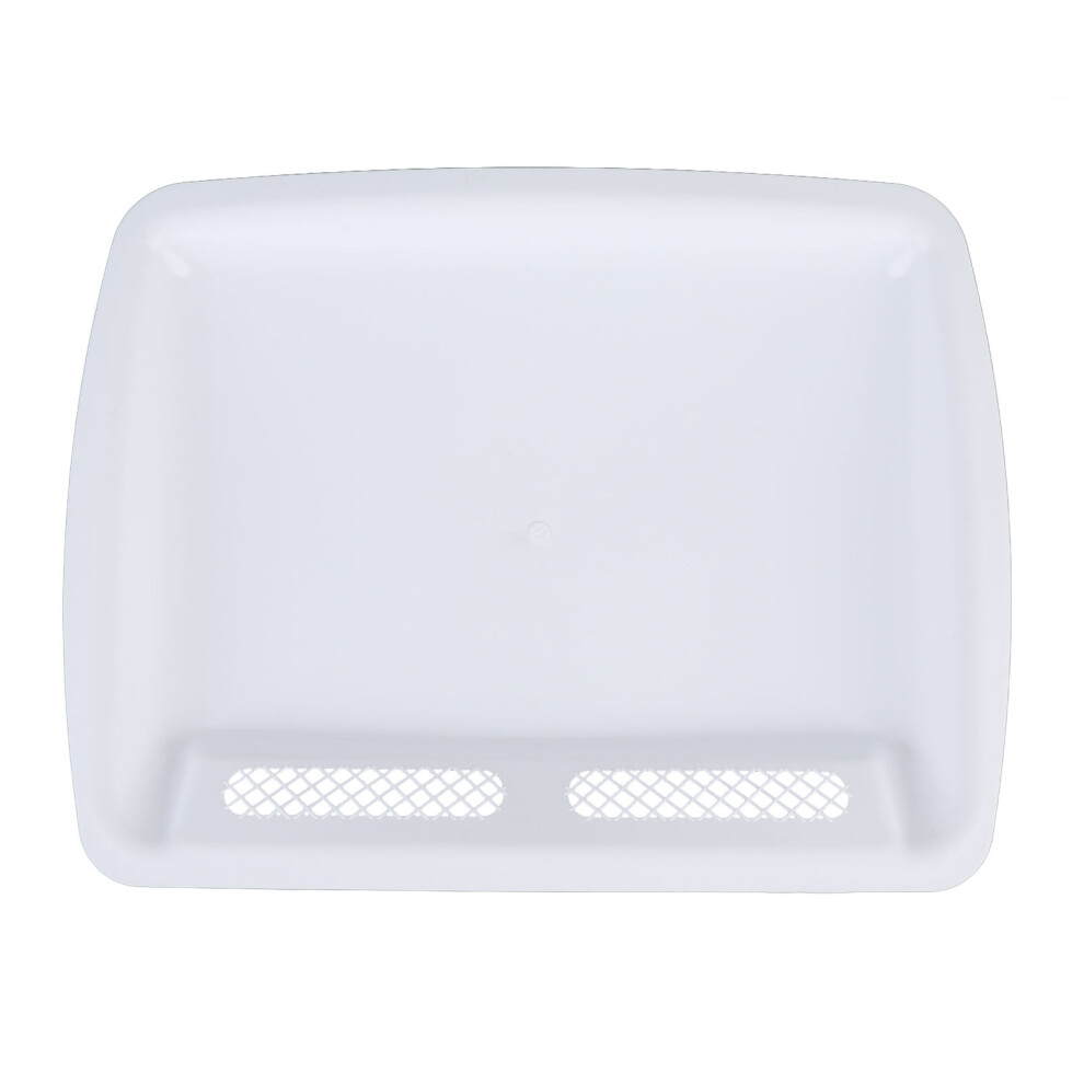 Hood Vent Trim Sticker For 1 Series E90 E91 15.35"12.20" White 9311364235016