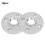 Steel Flange Base Hardware 10 Pack DN20 4 Hole 3/4'' British Screw Thread 4