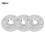 Steel Flange Base Hardware 10 Pack DN20 4 Hole 3/4'' British Screw Thread 10