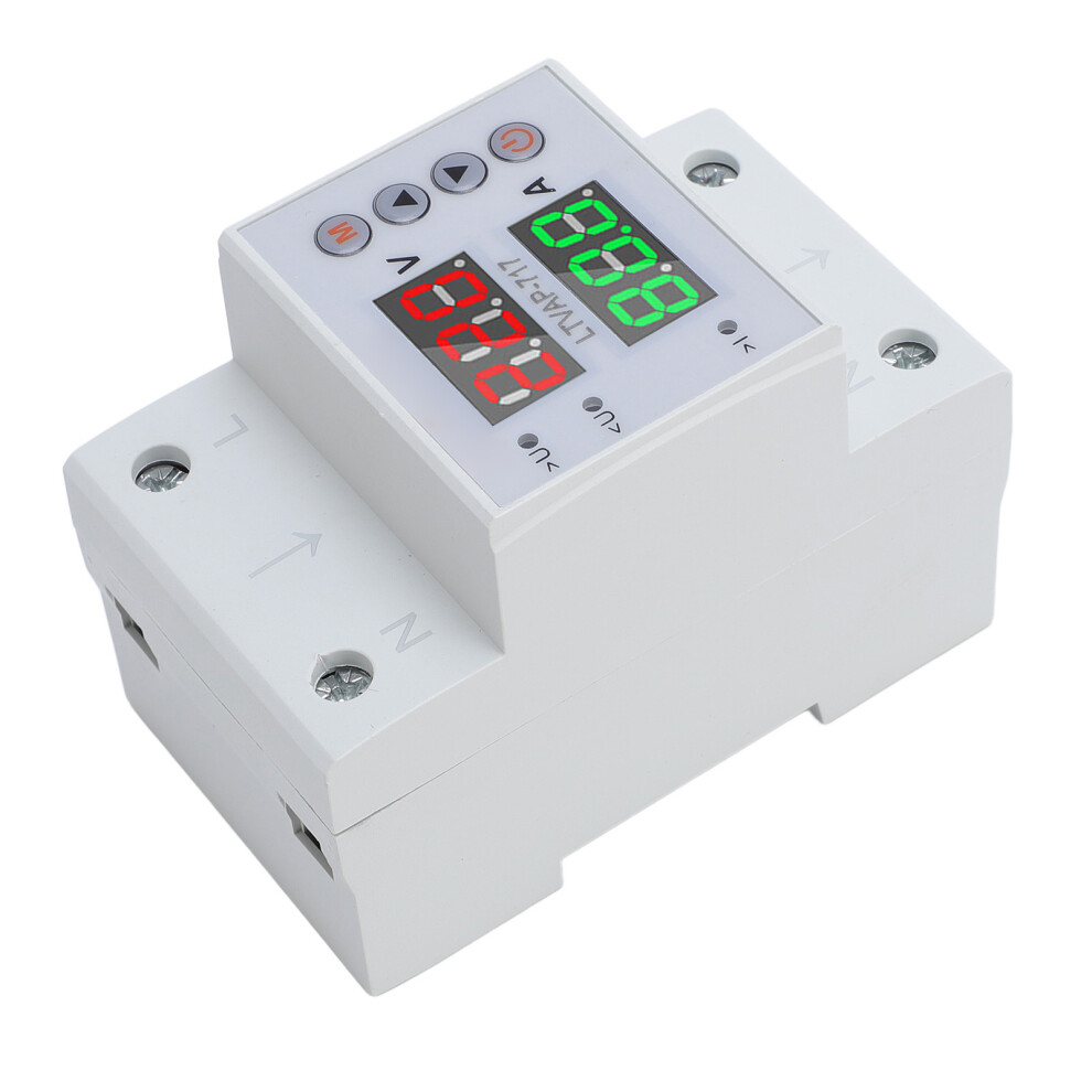 Multifunctional Adjustable Voltage Current Protector Ac80-300V 63A 4991364238528