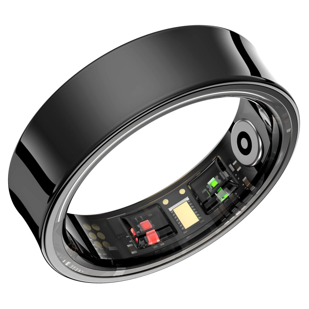 Smart Ring Bluetooth 5.3 Sleep Tracker Pedometer Fitness 11 Black 8491364238048