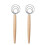 (three laps) Traditional Danish Dough Whisk, Bread Dough Hand Mixer, Artisan Bread Baking Tool 1